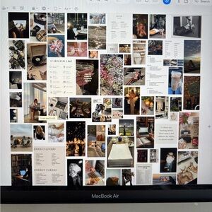 Printed pictures for Vision board